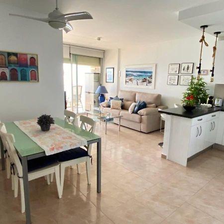 Apartamento Con Vistas Al Mar Primera Linea De Playa Del Postiguet Alicante Kültér fotó