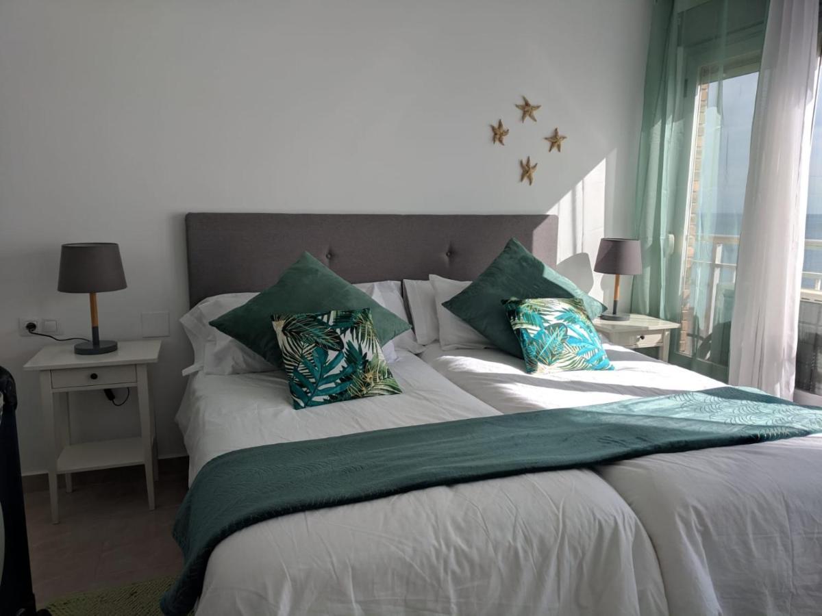 Apartamento Con Vistas Al Mar Primera Linea De Playa Del Postiguet Alicante Kültér fotó