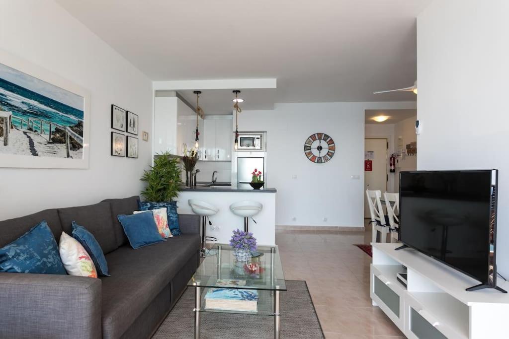 Apartamento Con Vistas Al Mar Primera Linea De Playa Del Postiguet Alicante Kültér fotó