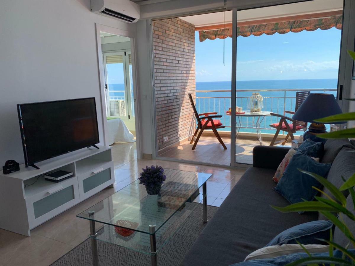 Apartamento Con Vistas Al Mar Primera Linea De Playa Del Postiguet Alicante Kültér fotó